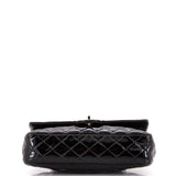 Classic Double Flap Bag Quilted Patent Medium