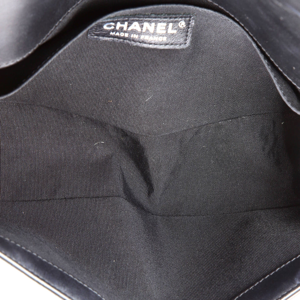 Boy Flap Bag Chevron Calfskin Old Medium