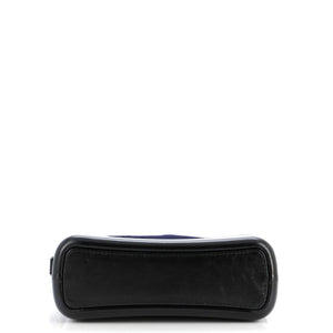 Paris-Hamburg Gabrielle Hobo Embroidered Wool and Calfskin Medium