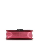 Boy Flap Bag Quilted Patent Old Medium