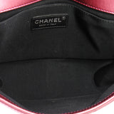 Boy Flap Bag Quilted Patent Old Medium