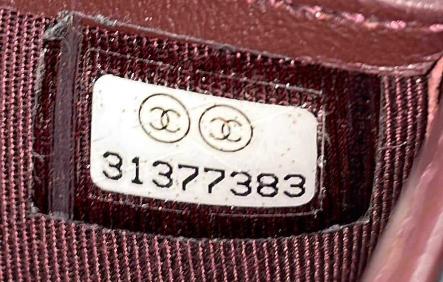 CC Compact Classic Flap Wallet Quilted Caviar