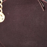 CC Round Vanity Case with Chain Quilted Lambskin Mini