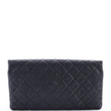 CC Foldover Clutch Quilted Caviar