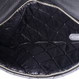 CC Foldover Clutch Quilted Caviar