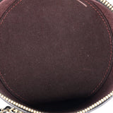 CC Round Vanity Case with Chain Quilted Lambskin Mini