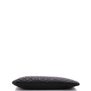 Boy O Case Clutch Quilted Caviar Medium