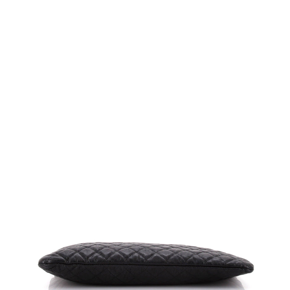 Boy O Case Clutch Quilted Caviar Medium