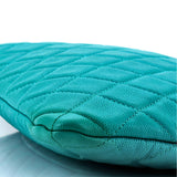 O Case Clutch Quilted Caviar Medium