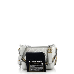 Gabrielle Hobo Quilted Aged Calfskin Small