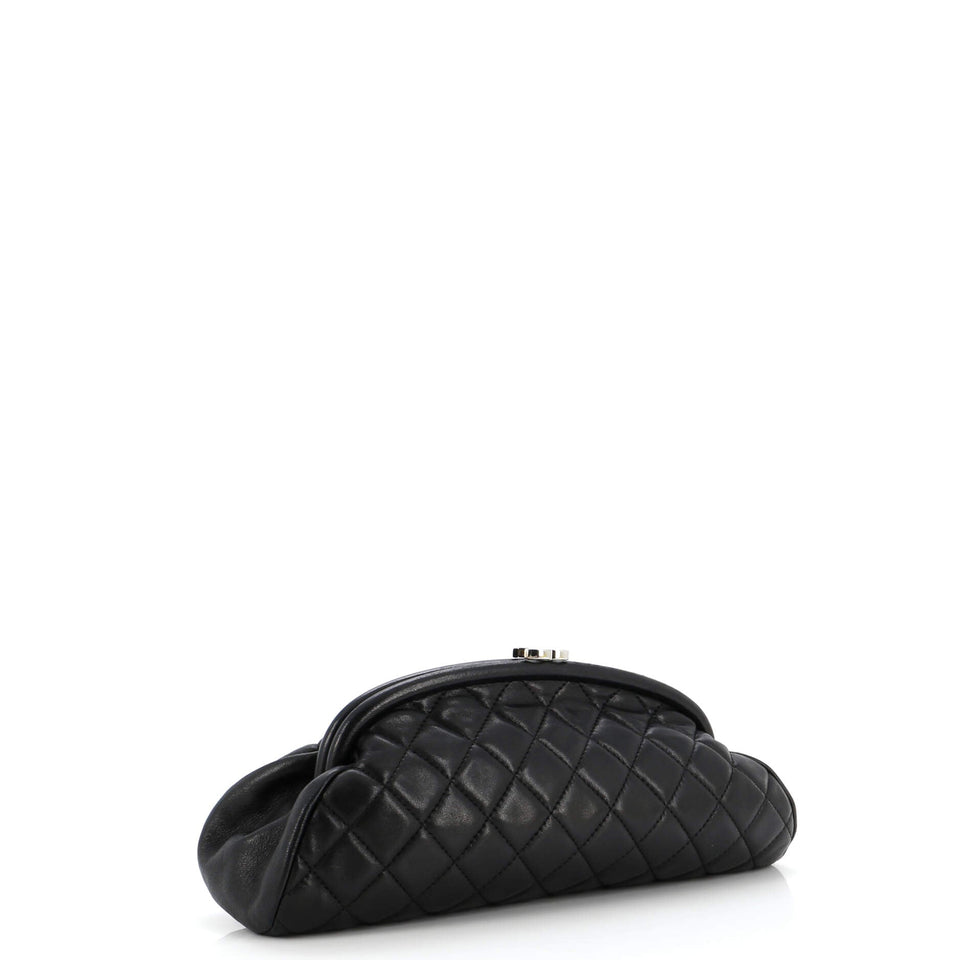 Timeless Clutch Quilted Lambskin