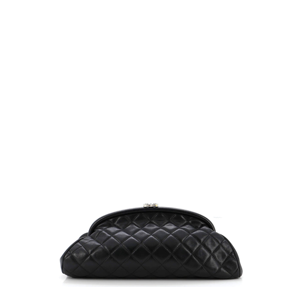 Timeless Clutch Quilted Lambskin
