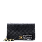 Vintage Full Flap Bag Quilted Lambskin Medium