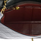 Vintage Full Flap Bag Quilted Lambskin Medium