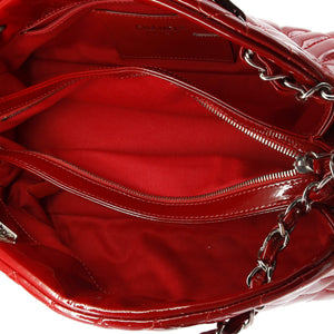 Just Mademoiselle Bag Quilted Patent Medium