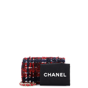Classic Single Flap Bag Quilted Tweed Mini