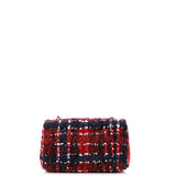 Classic Single Flap Bag Quilted Tweed Mini