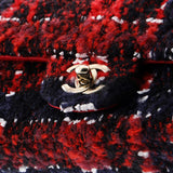 Classic Single Flap Bag Quilted Tweed Mini