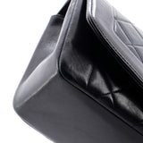 Vintage Diana Flap Bag Quilted Lambskin Small