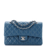 Classic Double Flap Bag Quilted Caviar Medium