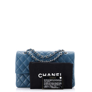 Classic Double Flap Bag Quilted Caviar Medium