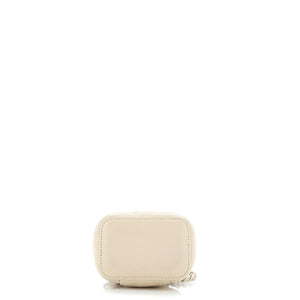 Classic Vanity Case with Chain Quilted Caviar Mini