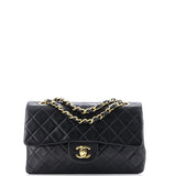 Vintage Classic Double Flap Bag Quilted Lambskin Small