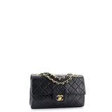 Vintage Classic Double Flap Bag Quilted Lambskin Small
