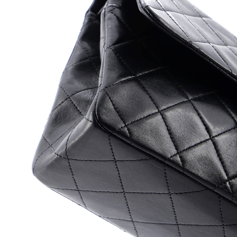 Vintage Classic Double Flap Bag Quilted Lambskin Small