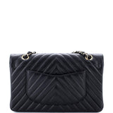 Classic Double Flap Bag Chevron Lambskin Medium