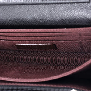 Wallet on Chain Quilted Caviar Mini