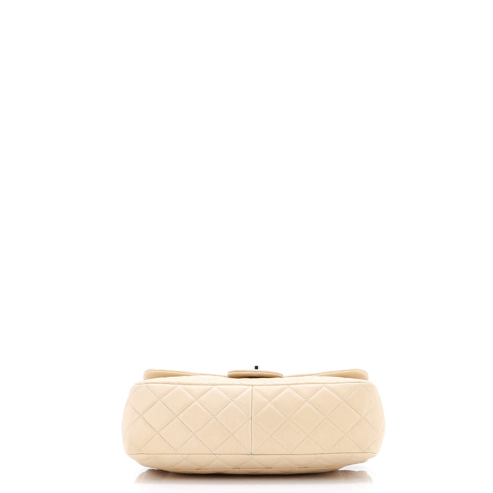 Classic Single Flap Bag Quilted Lambskin Jumbo