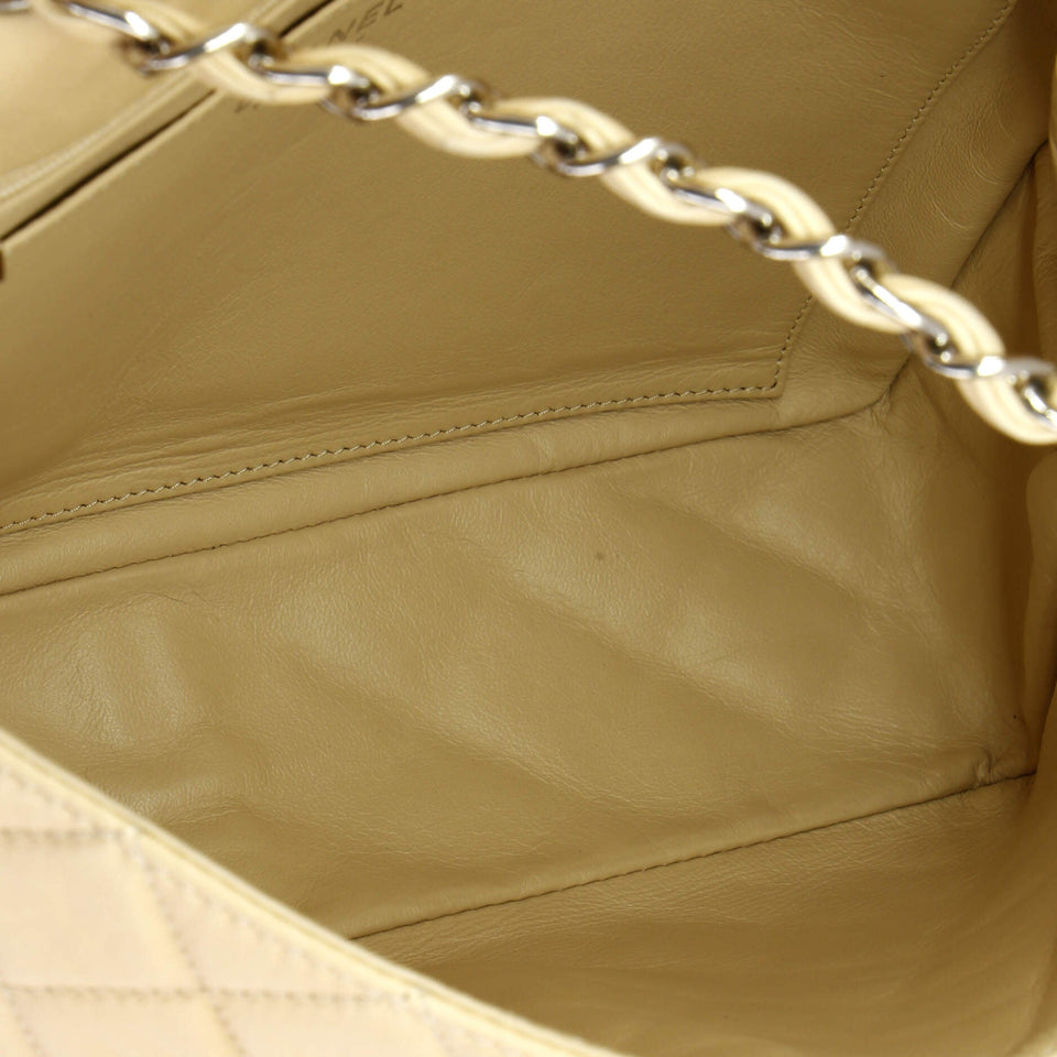 Classic Single Flap Bag Quilted Lambskin Jumbo