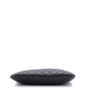 Mademoiselle Vintage O Case Clutch Quilted Sheepskin Medium