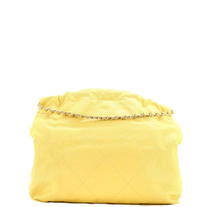 22 Chain Hobo Quilted Caviar Medium