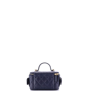 Quilted Polly Pocket Top Vanity Quilted Caviar East West