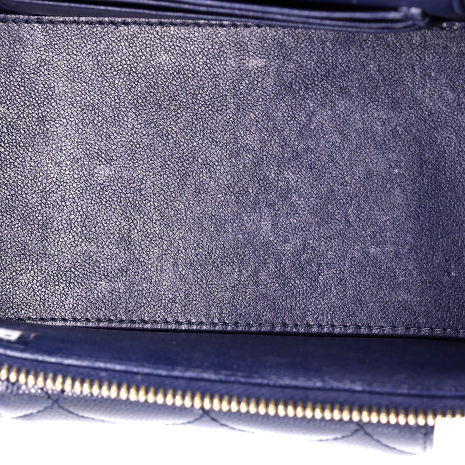 Quilted Polly Pocket Top Vanity Quilted Caviar East West