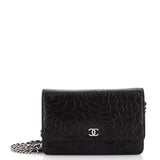 Wallet on Chain Camellia Lambskin