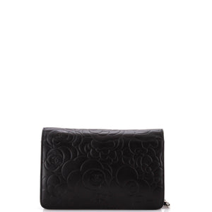 Wallet on Chain Camellia Lambskin