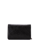 Wallet on Chain Camellia Lambskin