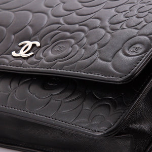 Wallet on Chain Camellia Lambskin
