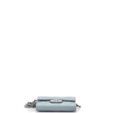 Classic Flap Card Holder on Chain Quilted Caviar Mini
