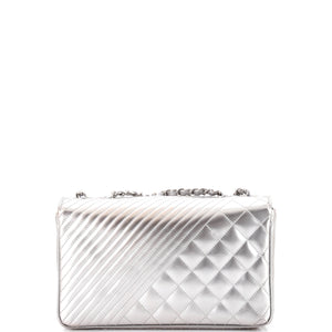 Coco Boy Flap Bag Quilted Patent Medium