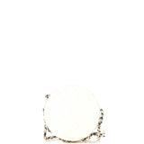 Lifesaver Round Crossbody Bag Lambskin Small