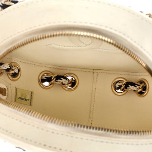 Lifesaver Round Crossbody Bag Lambskin Small