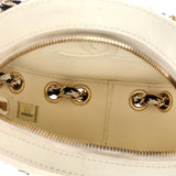 Lifesaver Round Crossbody Bag Lambskin Small