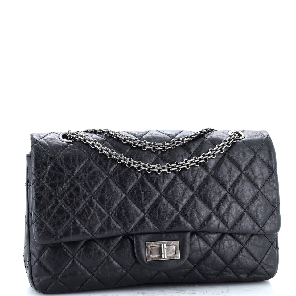 Reissue 2.55 Flap Bag Quilted Aged Calfskin 227