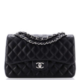 Classic Double Flap Bag Quilted Lambskin Jumbo