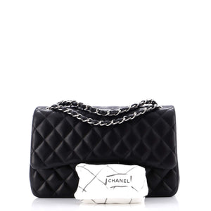 Classic Double Flap Bag Quilted Lambskin Jumbo