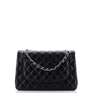 Classic Double Flap Bag Quilted Lambskin Jumbo